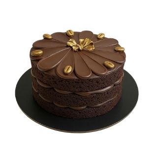 Tarta americana de chocolate